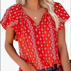 Dokotoo casual floral shirt